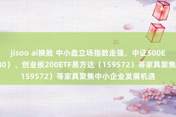 jisoo ai换脸 中小盘立场指数走强，中证500ETF易方达（510580）、创业板200ETF易方达（159572）等家具聚焦中小企业发展机遇