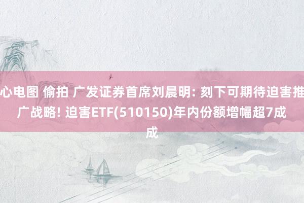 心电图 偷拍 广发证券首席刘晨明: 刻下可期待迫害推广战略! 迫害ETF(510150)年内份额增幅超7成