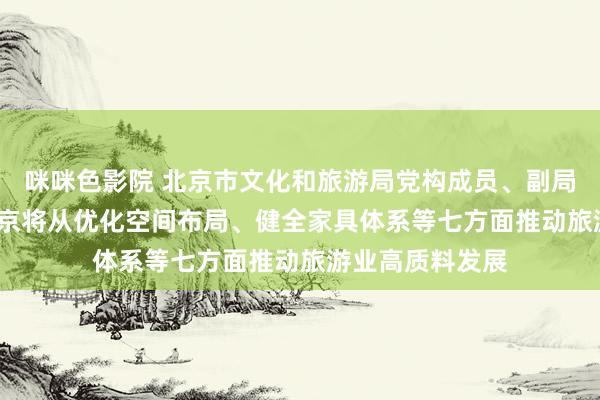 咪咪色影院 北京市文化和旅游局党构成员、副局长徐振涛：  北京将从优化空间布局、健全家具体系等七方面推动旅游业高质料发展