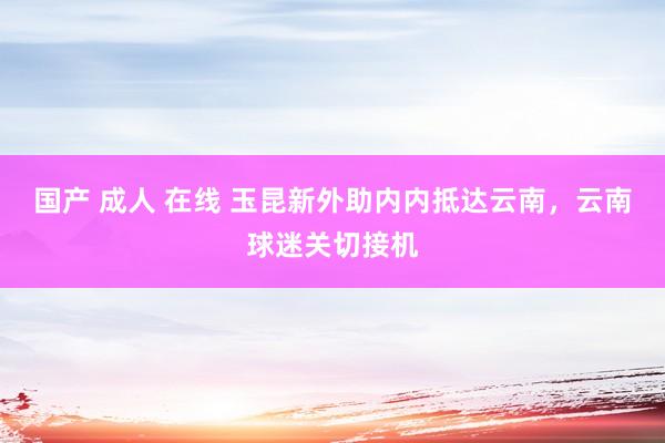 国产 成人 在线 玉昆新外助内内抵达云南，云南球迷关切接机